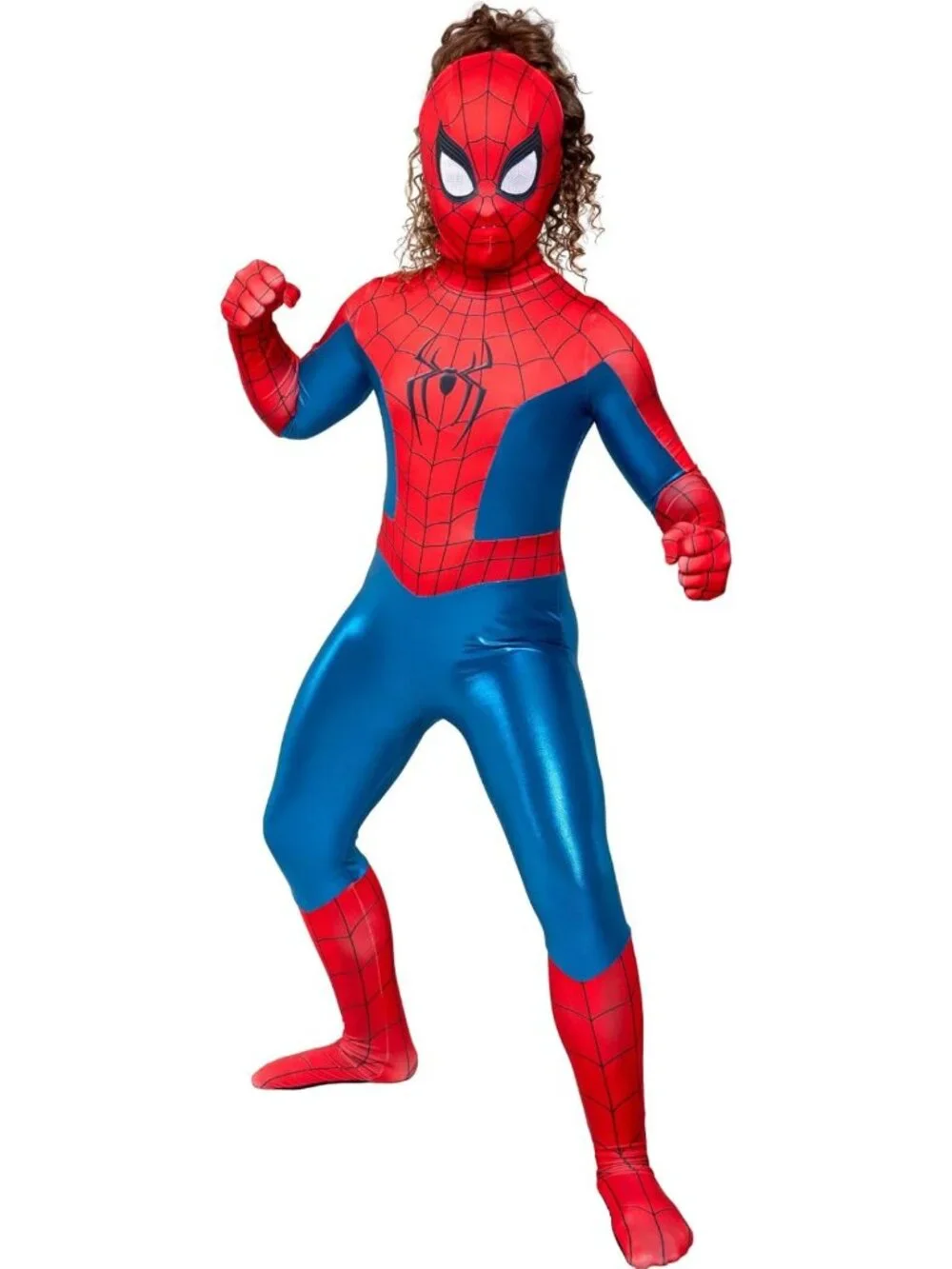 Youth Girl Spider-Man Zentai Costume - Deluxe Stretch Spandex, Halloween Ready!